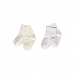 Бебешки чорапи Bebetto 0-36 м. Екрю/бял S492