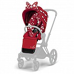 Тапицерия за луксозна седалка Cybex Priam и e-Priam Seat Pack Jeremy Scott Petticoat red dark
