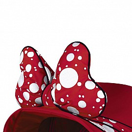 Тапицерия за луксозна седалка Cybex Priam и e-Priam Seat Pack Jeremy Scott Petticoat red dark