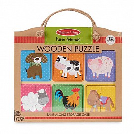 Дървен пъзел Melissa&Doug Феи 48ч. 41363