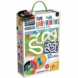 Забавни лабиринти Lisciani Montessori с животни 76758