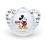 Залъгалка NUK Mickey Mouse от силикон с ортодонтична форма 6-18м.