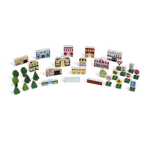 Дървен град комплект Melissa and Doug 14796
