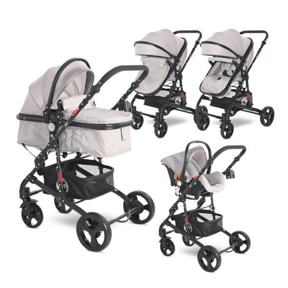 Бебешка количка Lorellli ALBA CLASSIC SET Grey
