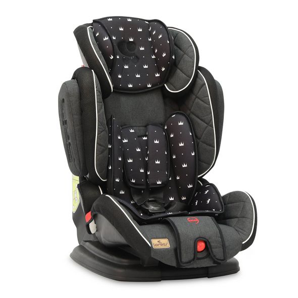 Стол за кола Lorelli Magic SPS Premium 9-36 кг Black Crowns