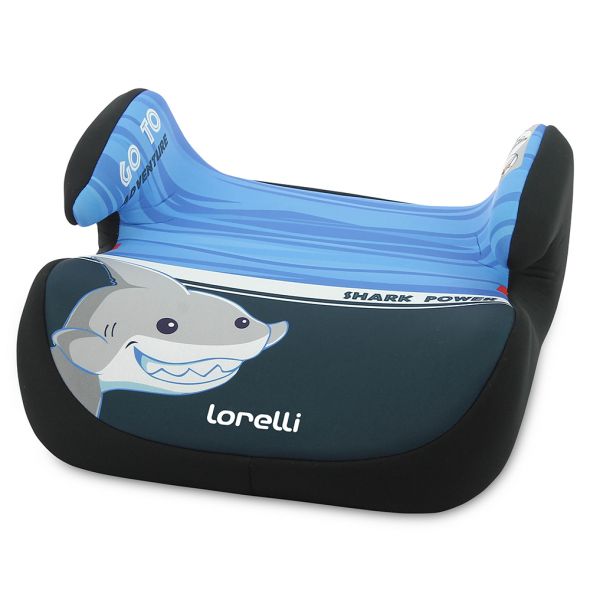 Стол за кола Lorelli Topo Comfort 15-36 кг Shark Light&Dark Black