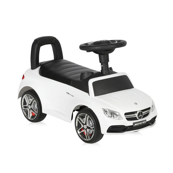 Кола за бутане Lorelli ride-on MERCEDES AMG C63 бяла