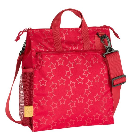 Чанта за бебешка количка Lassig Casual Buggy Reflective Star Red 1107001602