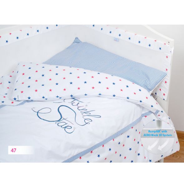 Спален комплект Baby Matex 3 части Twinkle star 0281, 47 Многоцветен