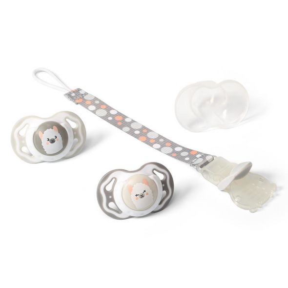 Залъгалка Babyono симетрична силикон 6-18м. 1225/02