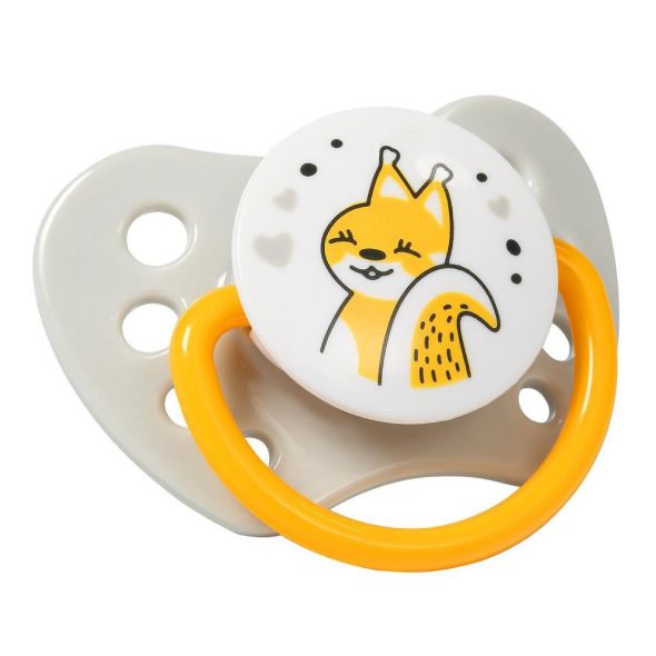 Анатомични силиконови залъгалки Babyono 2бр. NATURAL NURSING 3-6м. 1226/02
