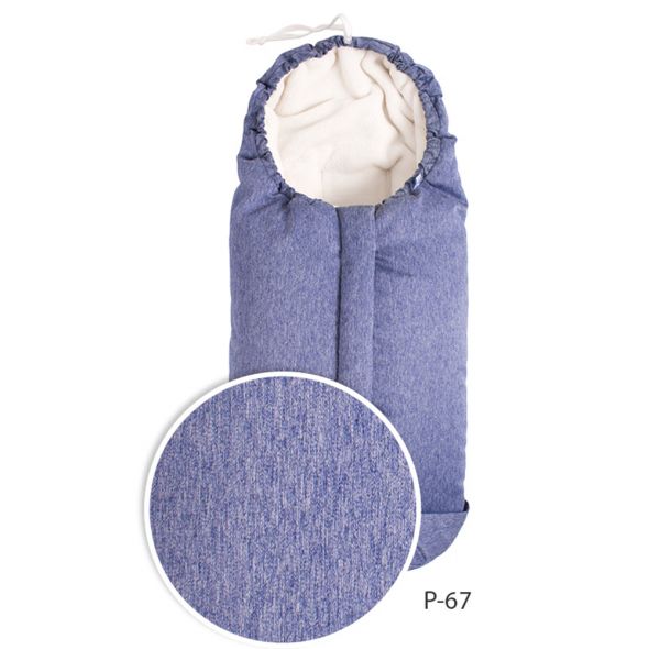 Чувалче за количка и стол за кола Baby Matex PLUTO jeans син 0301