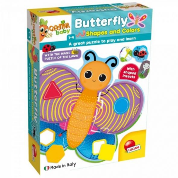 Бебешки пъзел Lisciani CAROTINA BABY plus Форми и цветове 72156