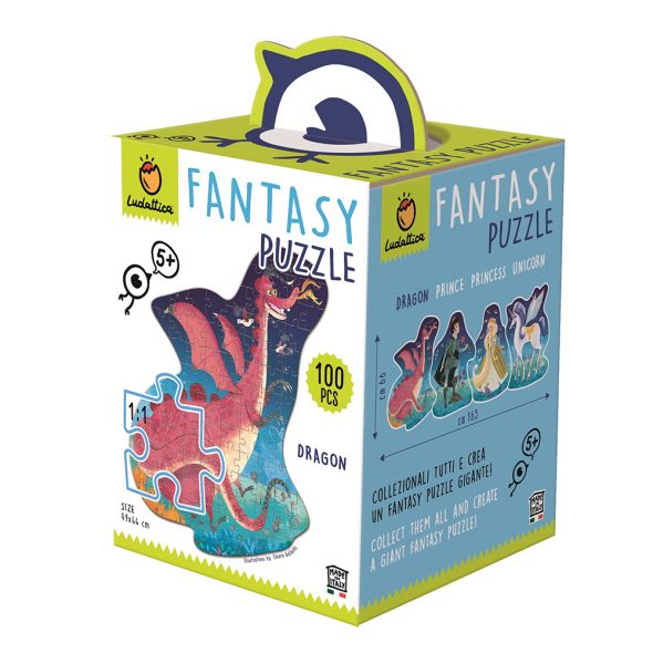 Пъзел Lisciani LUDATTICA Fantasy Dragon 71333