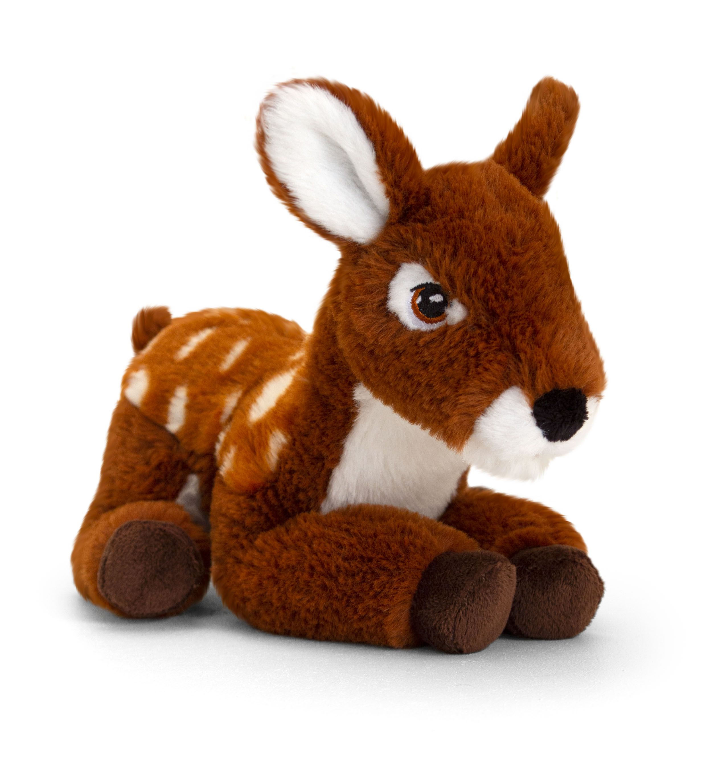 Keel Toys, Сърна - екологична плюшена играчка от серията Keeleco, 22 см
