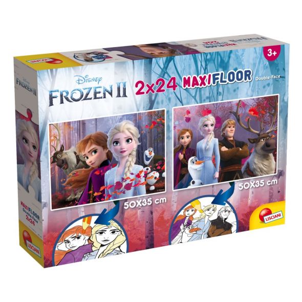 Пъзел Lisciani 2х24 ч. MAXI Frozen 86580