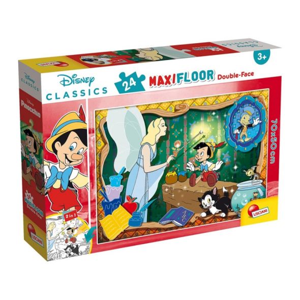 Пъзел Lisciani 24ч. DF MAXI DISNEY PINOCCHIO 86672