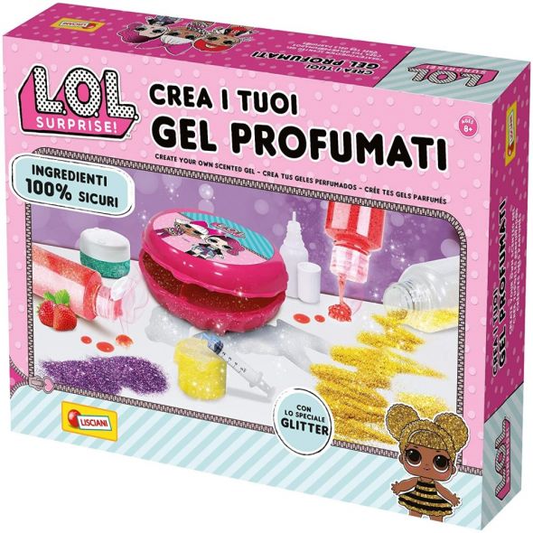 LOL Направи блестящ ароматен гел Lisciani 69507
