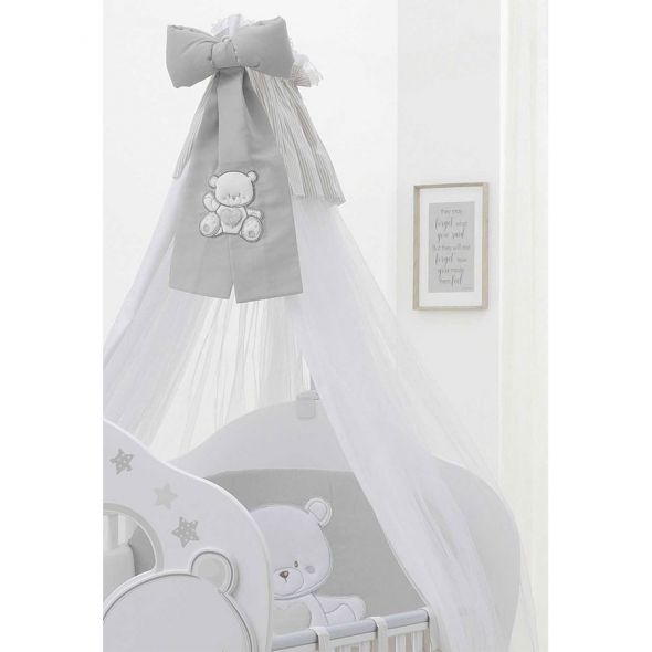 Балдахин със стойка Italbaby JOLIE White/Grey