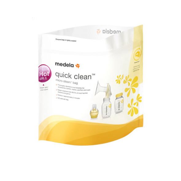 Пликчета за стерилизиране Medela в микровълнова