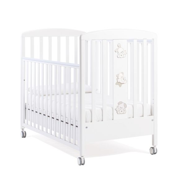 Бебешка кошара Italbaby SWEET STAR Бял