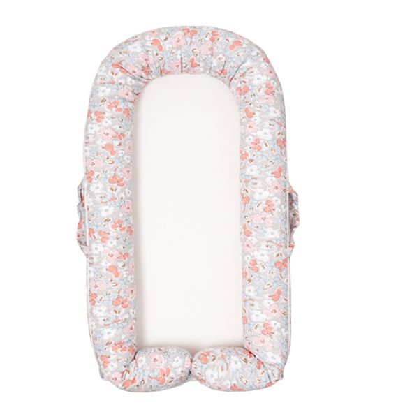 Бебешко кошче-гнездо Baby Matex Gniazdko DeLux-04 0251, Сив