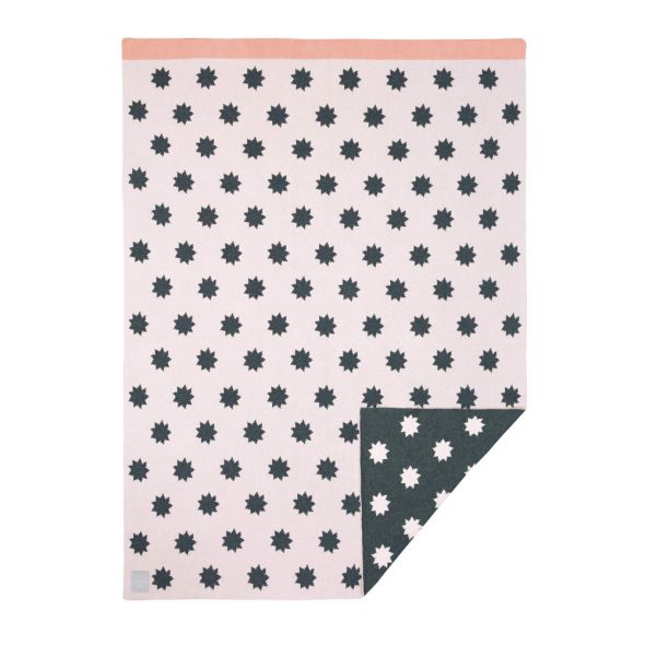 Бебешко одеяло Lassig Stars Light Pink 1542001726