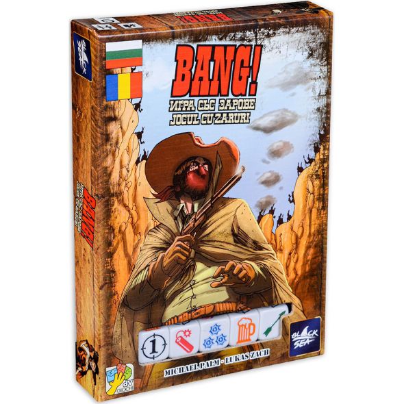 Настолна игра Black Sea BANG! Игра със зарове - парти