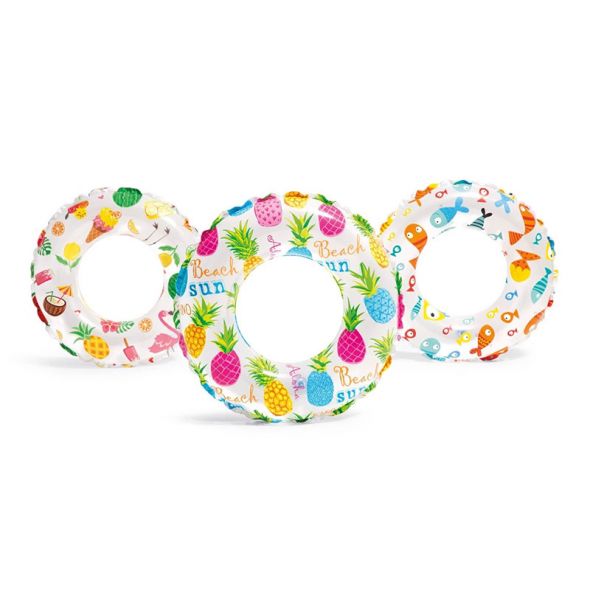 Детски надуваем пояс INTEX Lively Print 61 см Асортимент