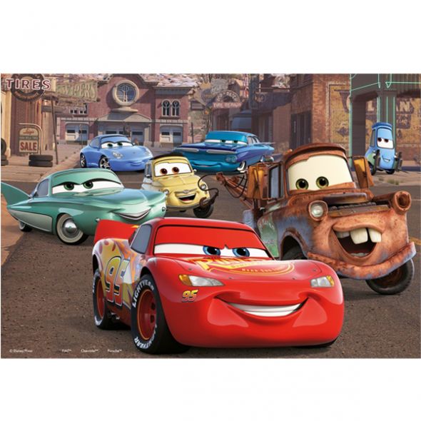 Детски пъзел Lisciani MINI TUB CARS 24ч. 86139