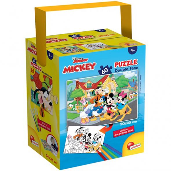 Детски пъзел Lisciani MINI TUB MICKEY 60ч. 86177