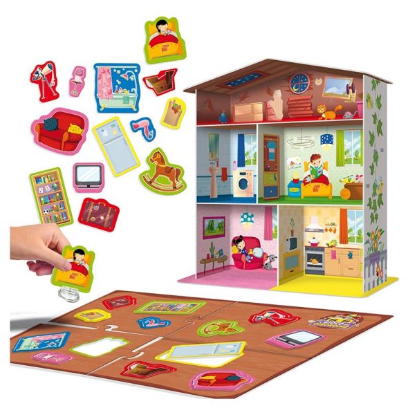 Игра Lisciani Montessori моят дом на думите 72477