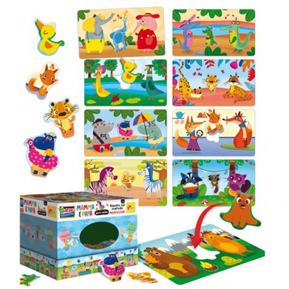Игра Lisciani Montessori Семейства 86757