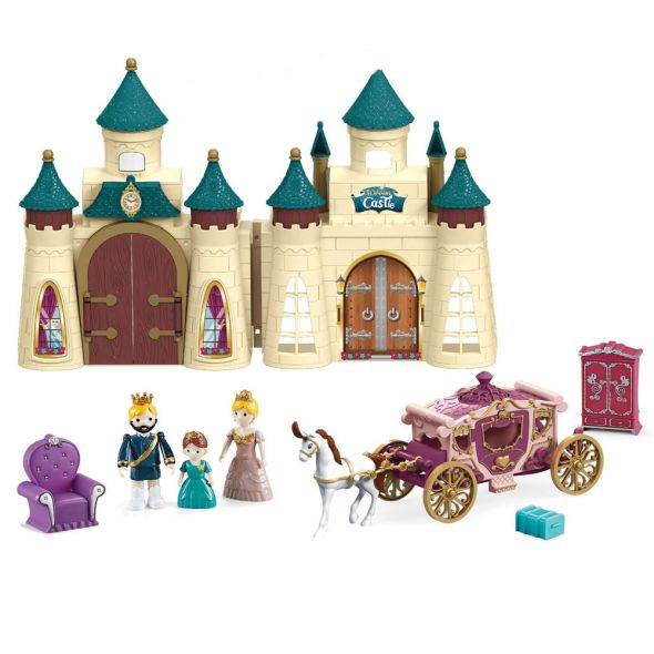 Игрален комплект Raya Toys Замък с фигури, музика и светлини