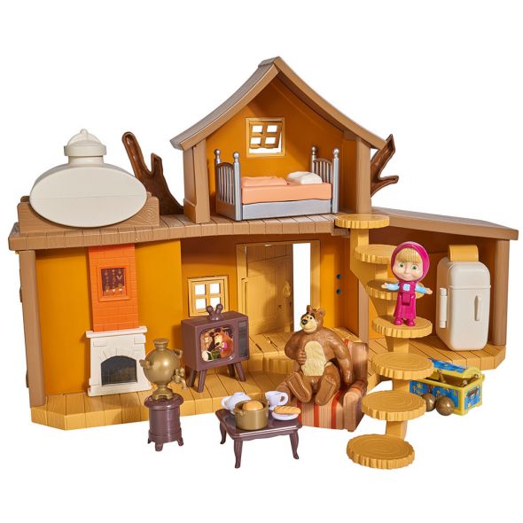 Игрален сет Simba Masha and the bear Голямата къща на мечока с музика 109301032