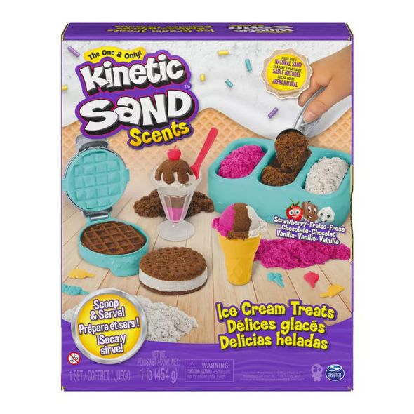 Кинетичен пясък Spin Master Комплект за сладолед с аромат