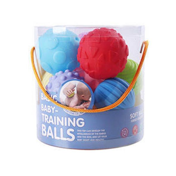 Комплект гумени играчки Raya Toys 9 броя XC2044-1