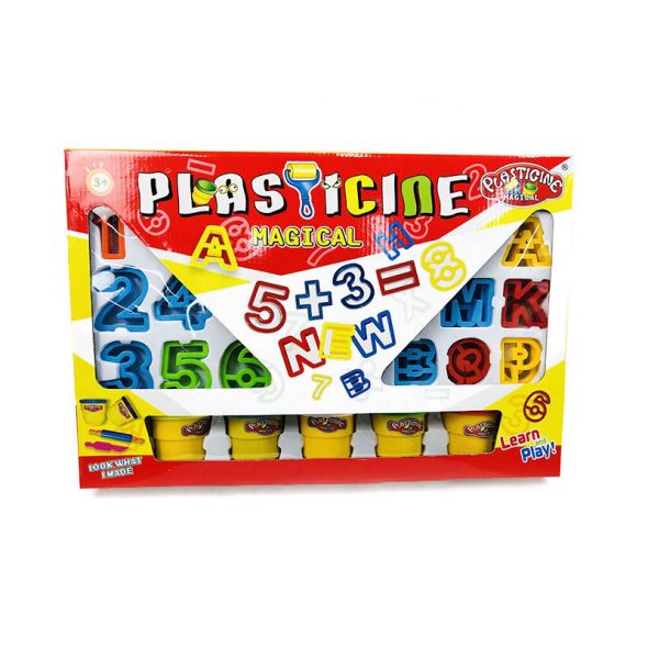 Комплект моделини Raya Toys С букви и цифри