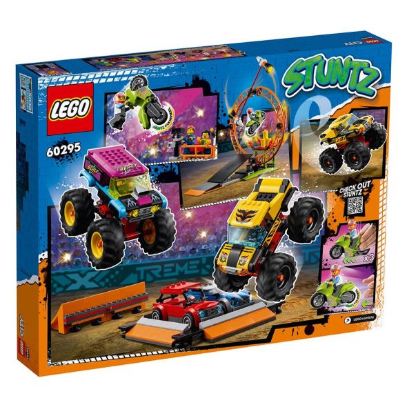 Конструктор LEGO City Stuntz Арена за каскадьорски състезания 60295