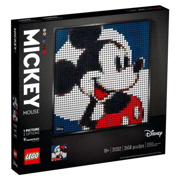 Конструктор LEGO Art Disney Mickey Mouse 31202