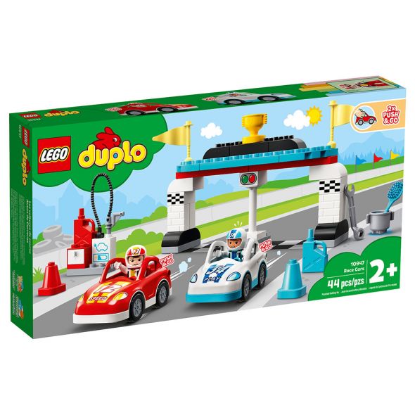 Конструктор LEGO DUPLO Състезателни коли 10947
