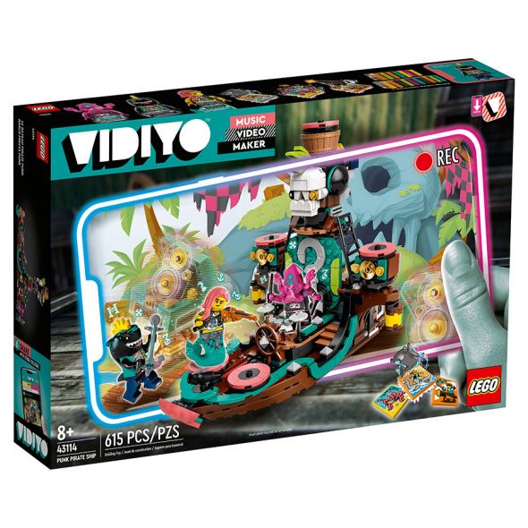 Конструктор LEGO VIDIYO Punk Pirate Ship 43114