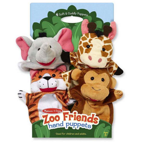 Куклен театър Melissa&Doug с пръстчета ЗОО 19081