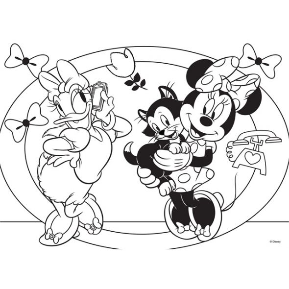 Детски пъзел Lisciani SUPERMAXI MINNIE 24ч. 74068