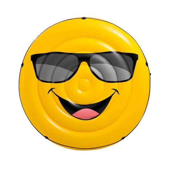 Надуваем остров INTEX Емотикон 173х27 см