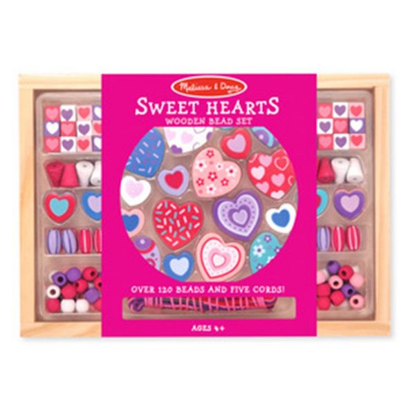 Дървени бижута сърчица Melissa and Doug 14175