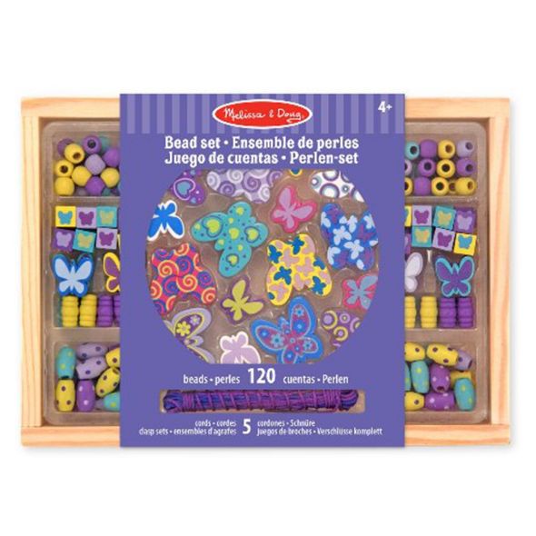 Дървени бижута Melissa and Doug Пеперудки 14179