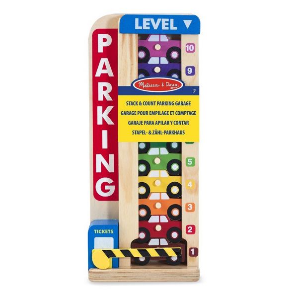 Паркинг Melissa and Doug дървен с коли 15182