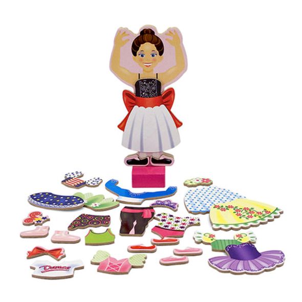 Нина балерина с магнитни дрехи Melissa and Doug 13554