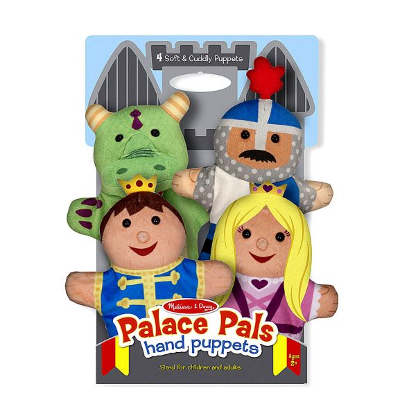 Петрушки за куклен театър Melissa and Doug Приятели от двореца 4 броя 19082